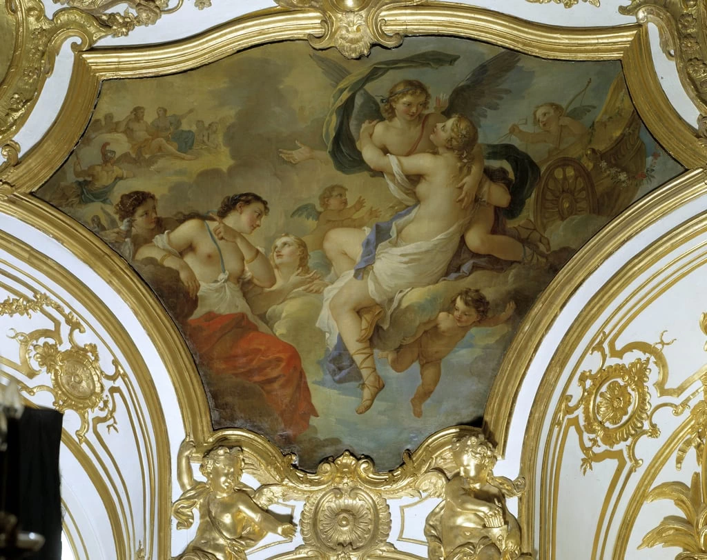 Psiche rapita in cielo da Amore - Hotel de Soubise, Parigi